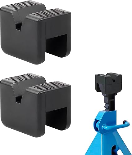 Almohadillas de soporte, adaptador de gato de piso, protector de riel de marco lateral de soldadura, almohadilla universal de goma de 3.0 toneladas