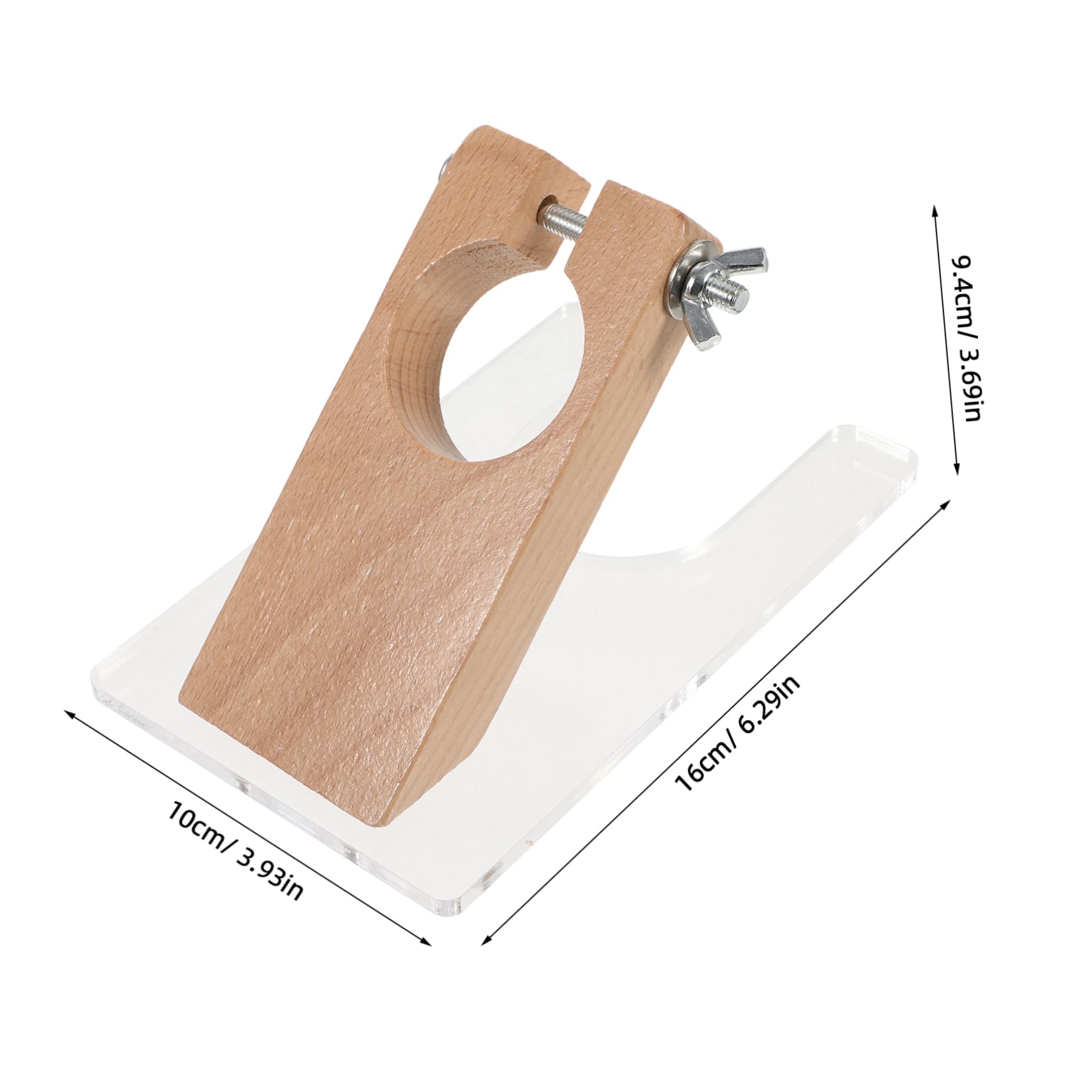 Soporte de Esquila para Recortadora de Alfombras de Madera y Plástico, Herramienta Práctica Superficie Lisa para DIY y Limpieza en Hotel