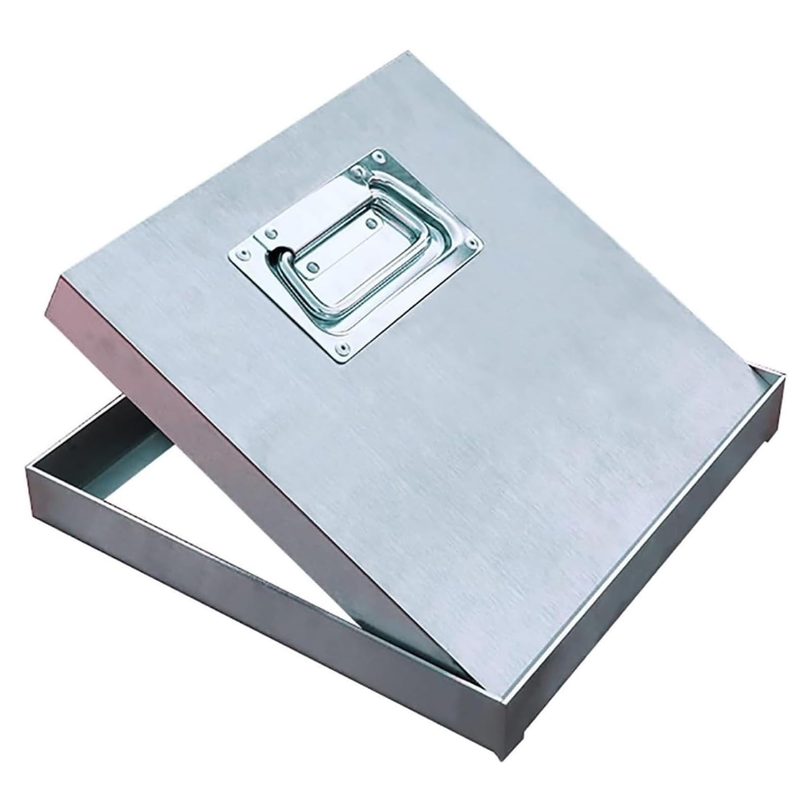 Couvercle de regard invisible haut de gamme en acier inoxydable