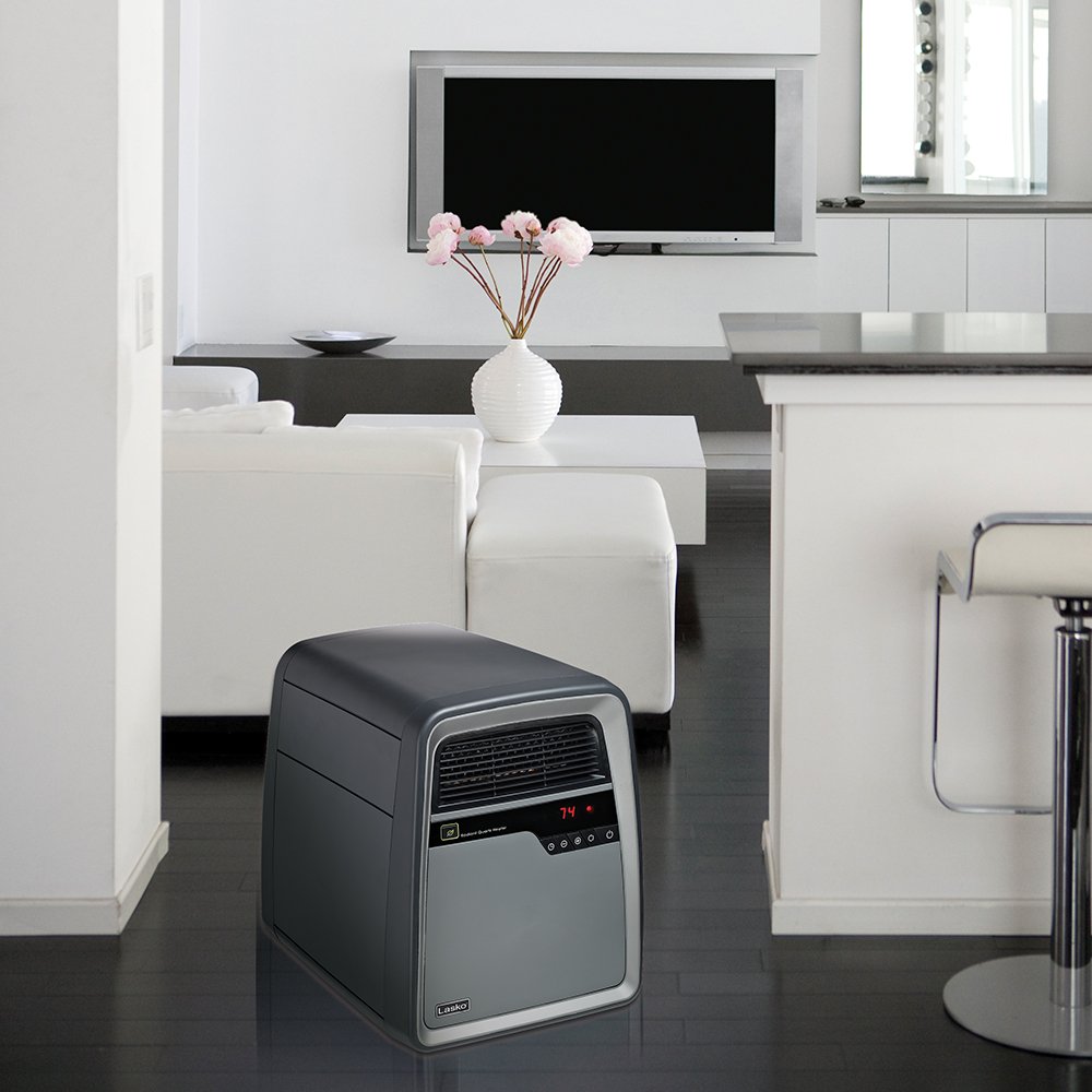 Amazon.com: Lasko 6101 Infrared Quartz Console Heater : Home u0026 Kitchen