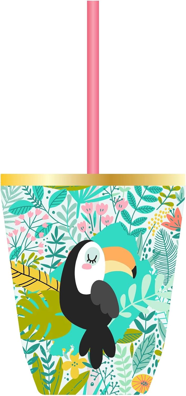 AMERICAN CRAFTS REUSABLE CUPS TROPICAL
