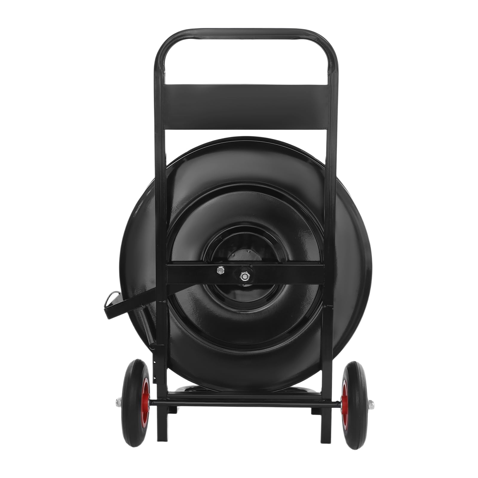 Umreifungswagen, Abrollwagen für PET-/PP-/Faser-/Stahl, 200/400mm fahrbarer Bandabroller, Umreifungsgerät Abroller