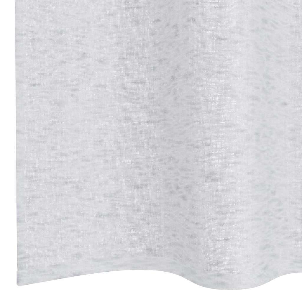 Zasłony z woalu, zestaw 2 sztuk, jasnoszare, 260 x 140 cm, poliestrowe zasłony do dekoracji okna, przezroczysta ochrona przed wzrokiem, siatka do salonu, sypialni, biura, filtr światła