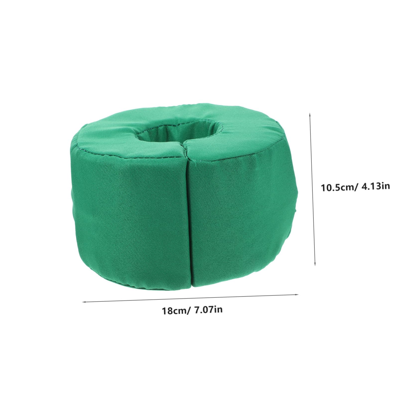 FRCOLOR 1Pc Sponge Foot Rest Pillow for Leg Elevation Hand and Foot Support Cushion for Injury for Home Hospital and Air Travel Promotes Circulation and Comfort