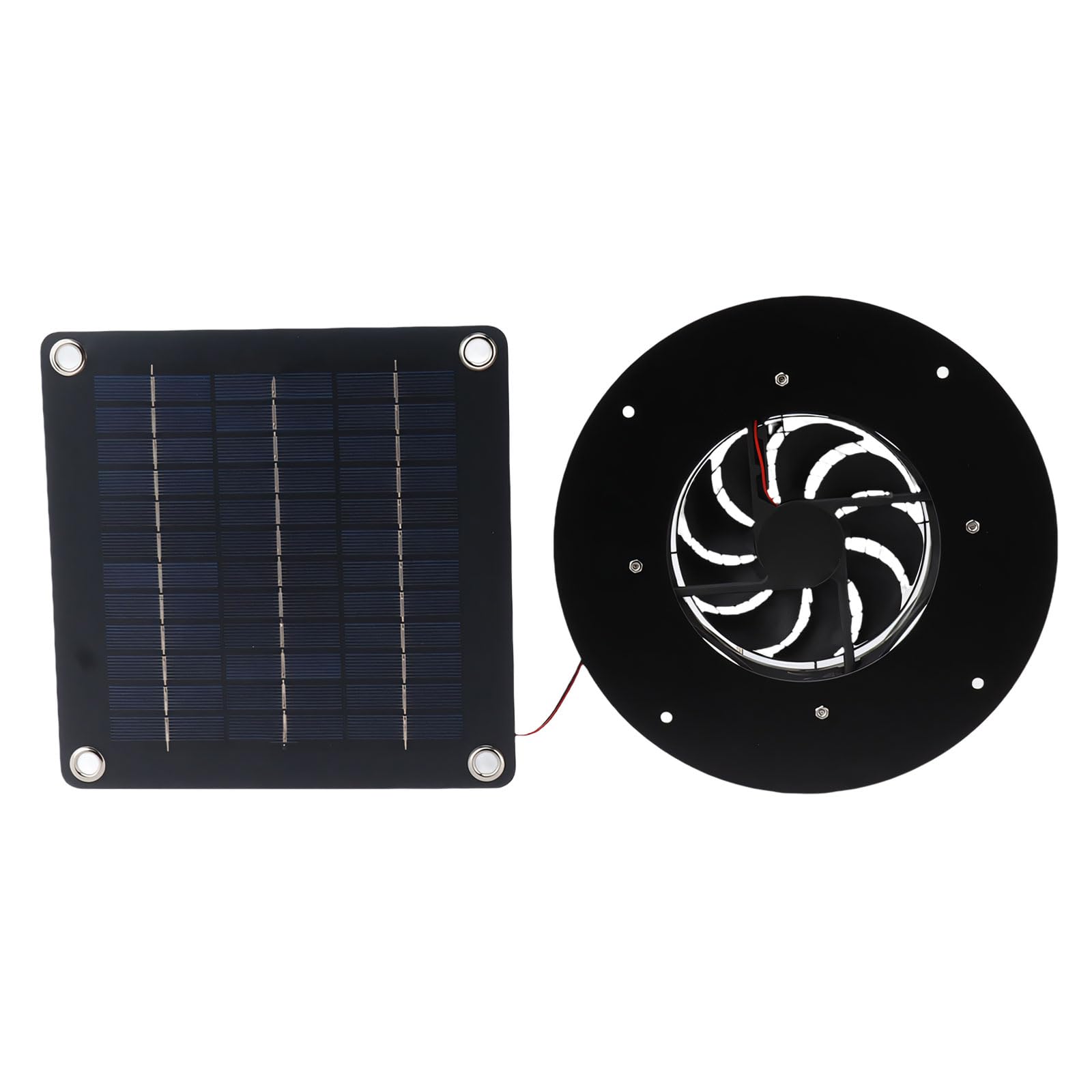 20W Solars Attics Fan Greenhouses Efficient Electric Ventilation Fan for Poultry Coops and Small Spaces Small