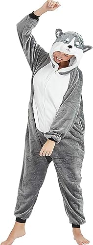 Miniatura 2 de ANBOTA - Disfraz de conejo de Pascua para adultos mujeres hombres Halloween pijama