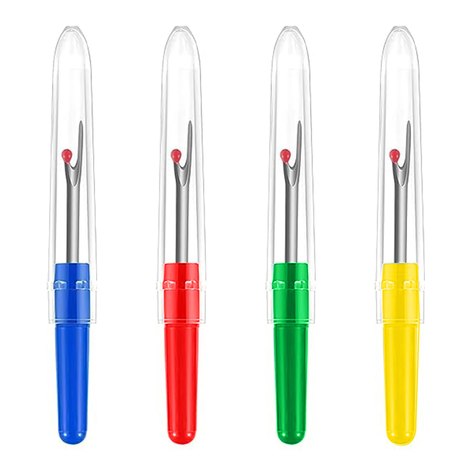 ISOI4pcs Unpicker Sewing Tool,Quick Stitch Unpicker Tool Sewing Machine Accessories,Sewing Accessories Haberdashery for Quick Seam Removal,Sewing Gifts for Women Set(Mixed Color)