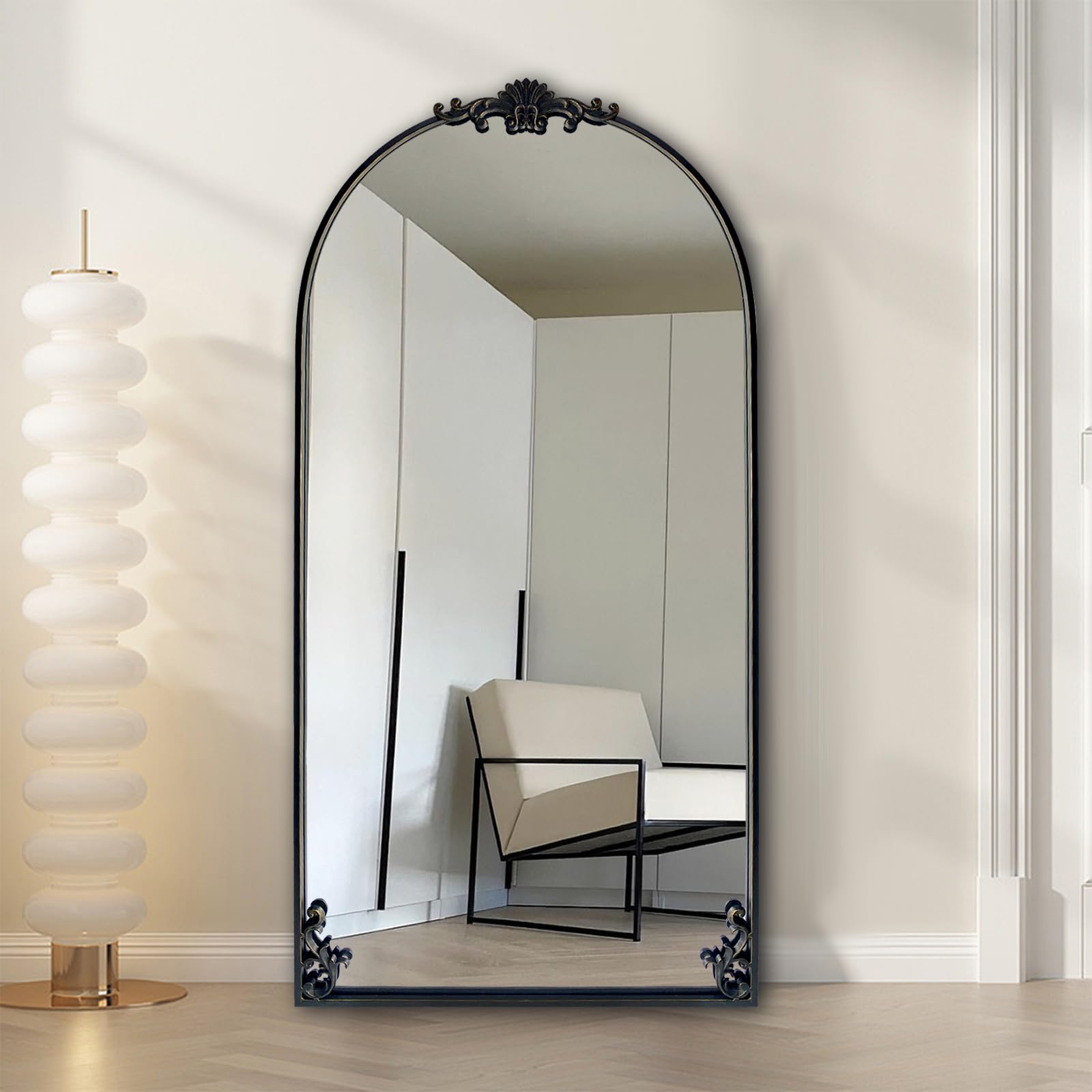 Amazon.com: POZINO Arched Wall Mirror, 22