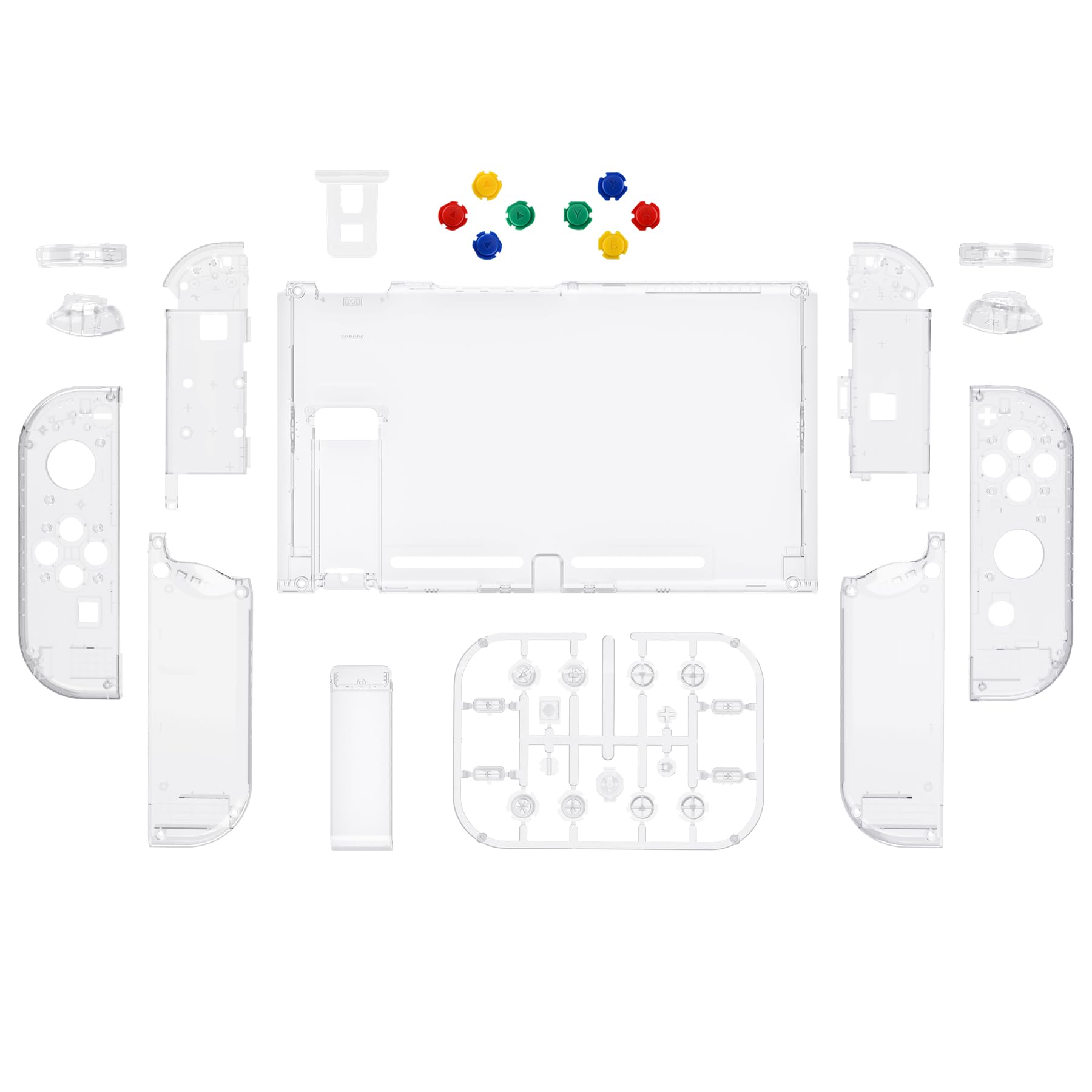 Amazon.co.jp: eXtremeRate Switch対応用カスタムDIY交換シェルや