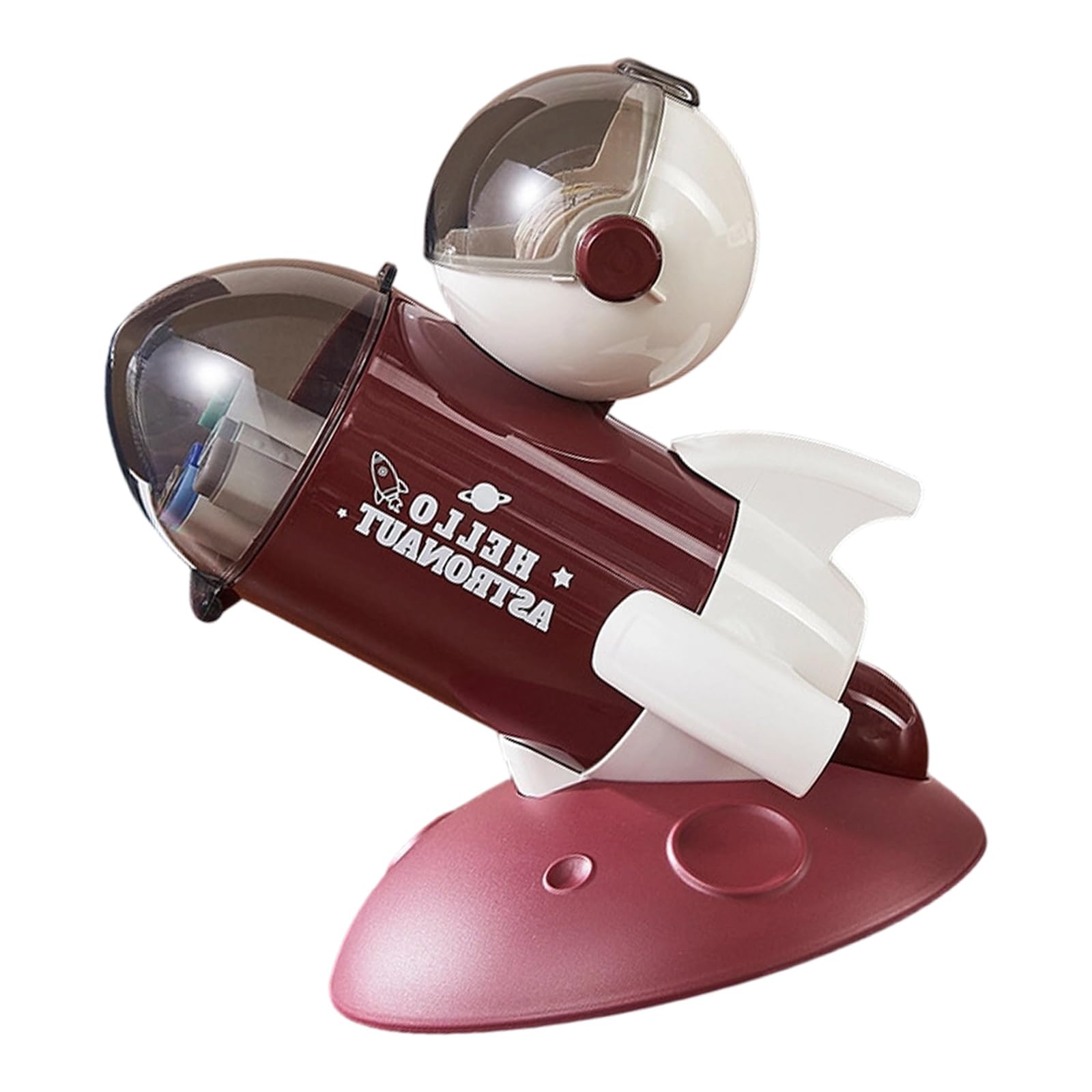 Piceioep Space-Themed Desk Organiser with Multi-Compartment, Pen Holder & Marker Storage Box for Pencils Erasers Paint Brushes Multifunctional Desk Organiser