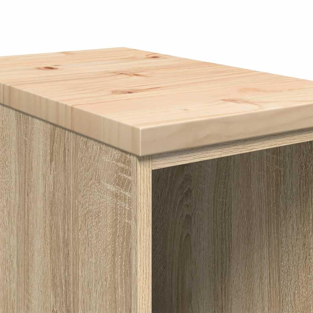 Armoire de Rangement de Garage chêne Sonoma 30x51x85cm Bois pin,Entreprise & Industrie,Stockage Industriel,Armoires industrielles,15.85 kg-860528