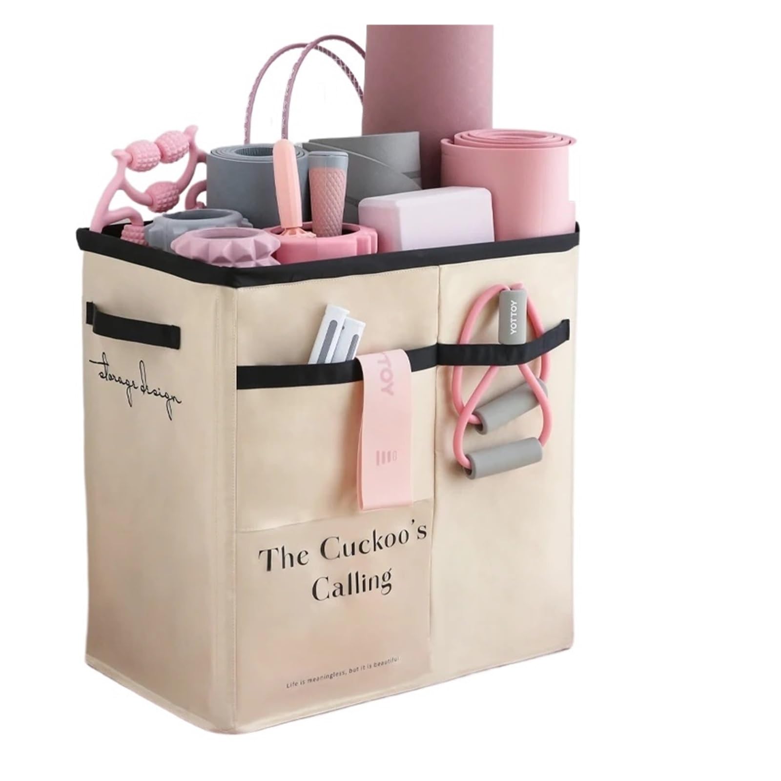 Bolsa de almacenamiento for esterilla yoga: espacio eficiente para tus accesorios 7