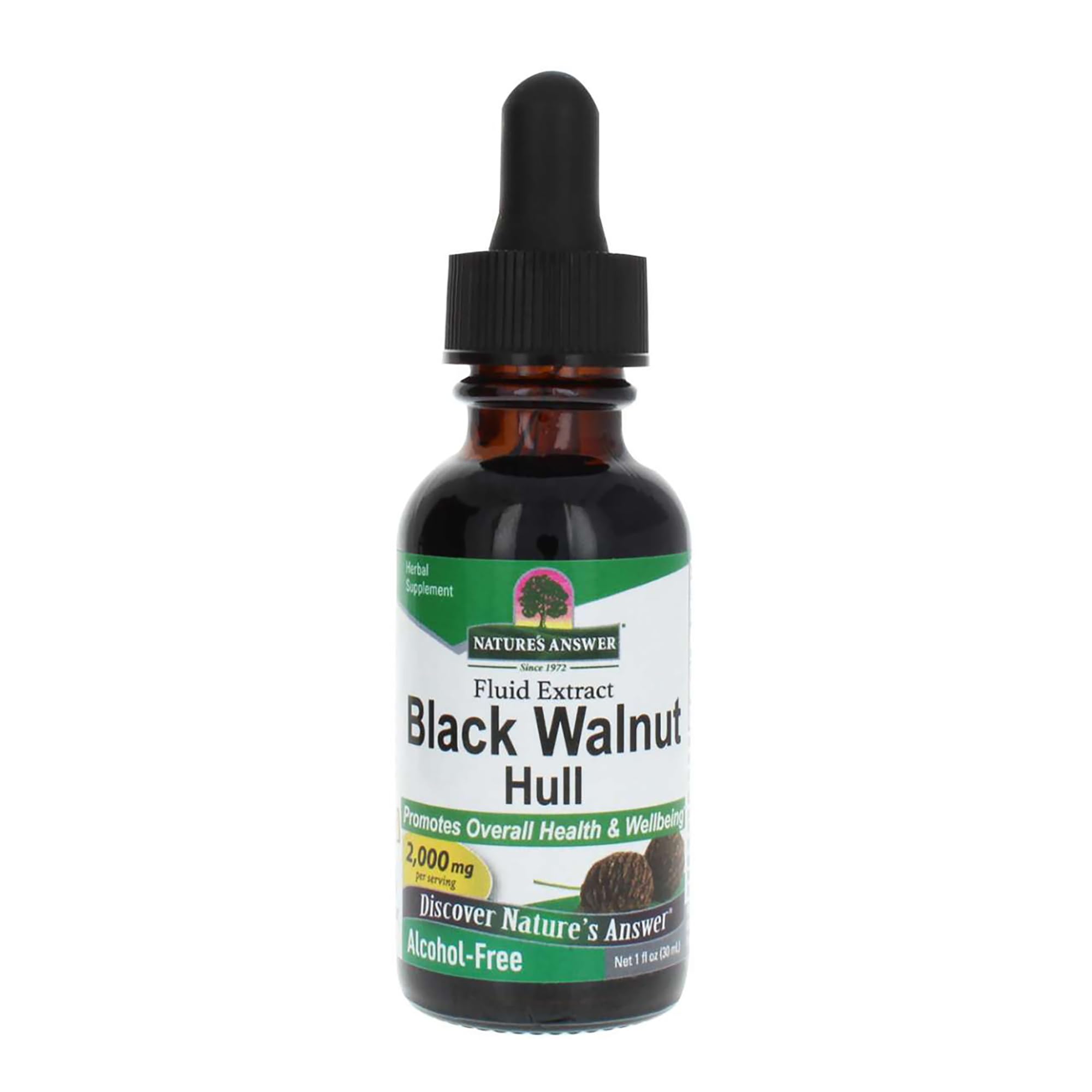 Nature's Answer Black Walnut Green Hulls -- 1 fl oz