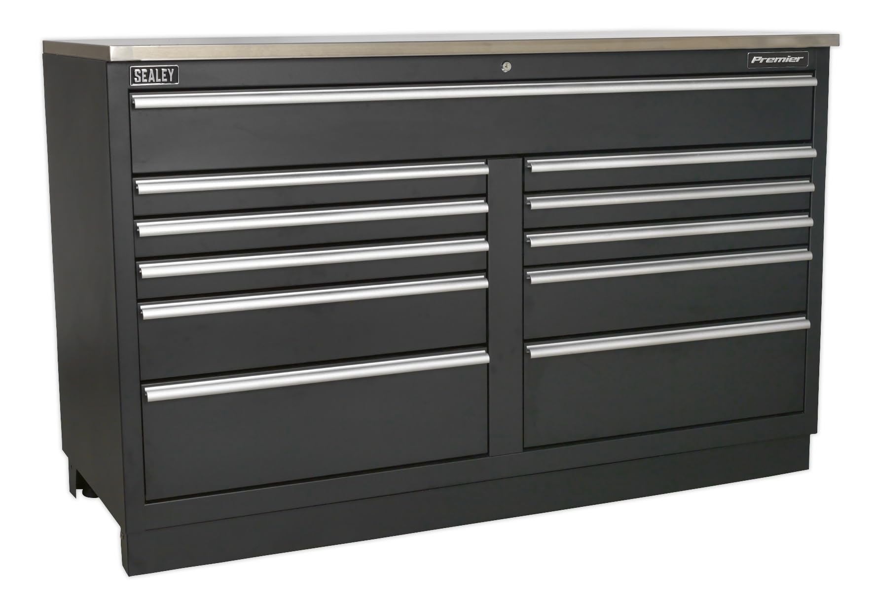 Sealey APMS04 Modular Floor Cabinet 11 Drawer 1550mm Heavy Duty Storage Workshop