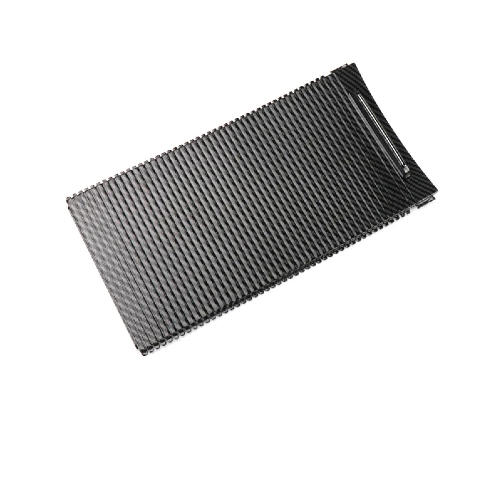 Para Buick Lacrosse Compartimento Central para Coche persianas correderas portavasos Cubierta de persiana Enrollable reemplazo Estilo de Coche 2009-2013 9067269