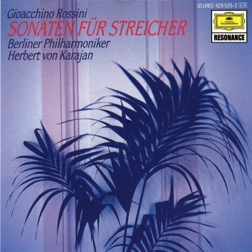 String Sonatas [Audio CD] Rossini and Karajan