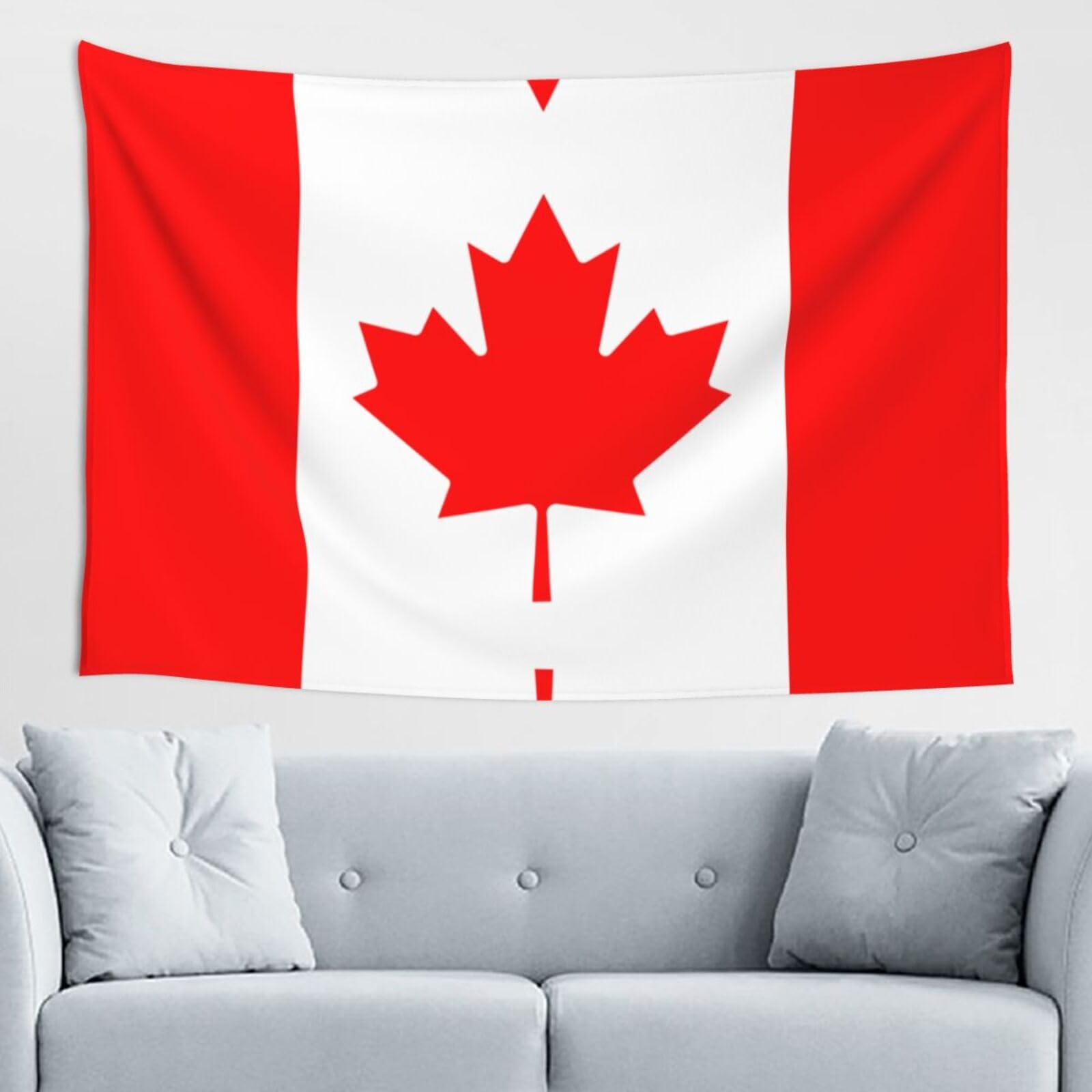 ZZYYDS Canadian flag Wall Decor Tapestry 60x40in, Wall Hanging, Home Decor, Dorm Decor, Porch Tapestry, etc.