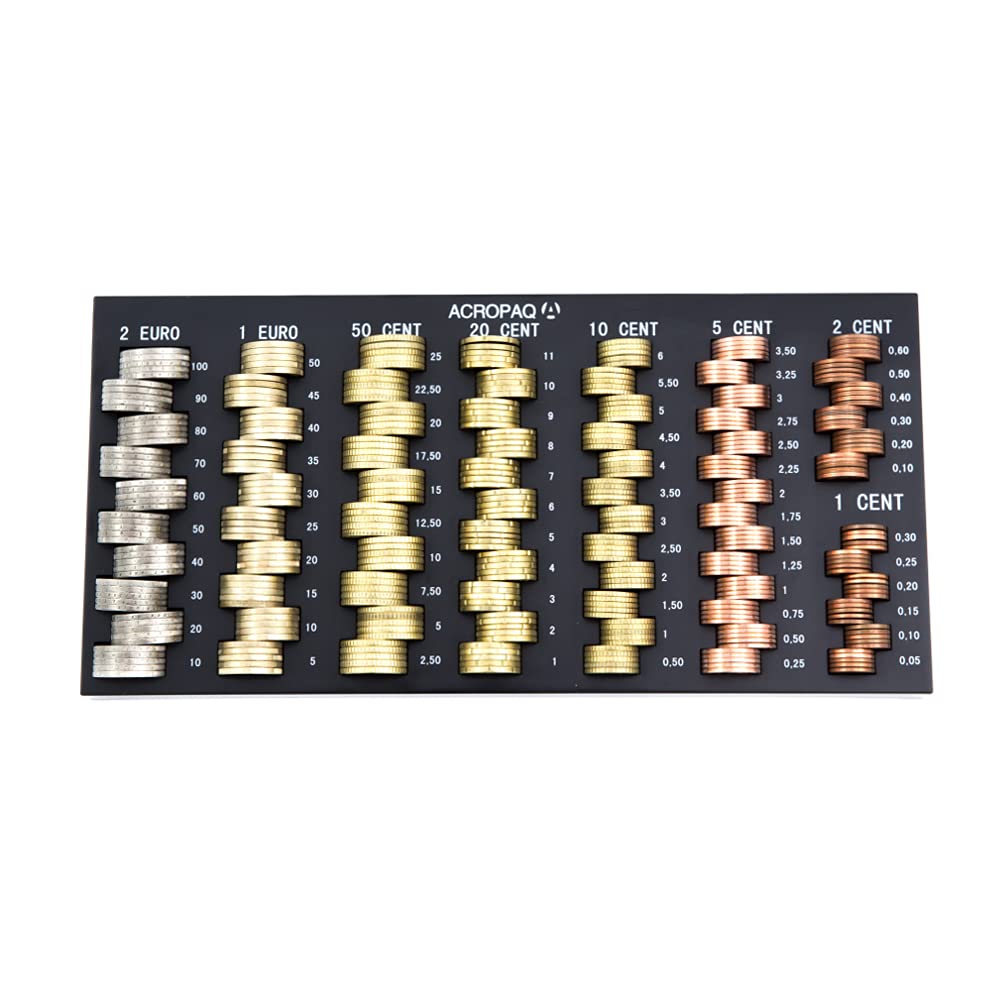 Portamonete Monepass - Organizzatore Euro Con 8 Scomparti | Capacità 196,40€ | Made In France - Foto 11