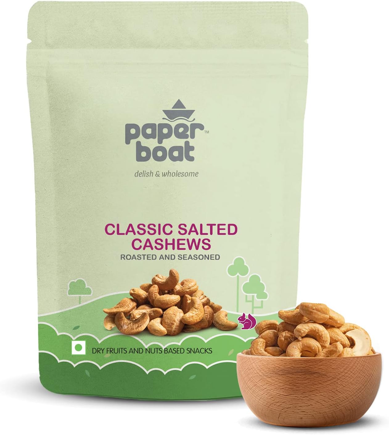 Classic Salted Cashews 200g | Freshly Roasted