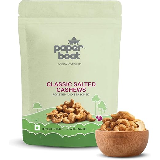 Paper Boat Salted Cashews 200g