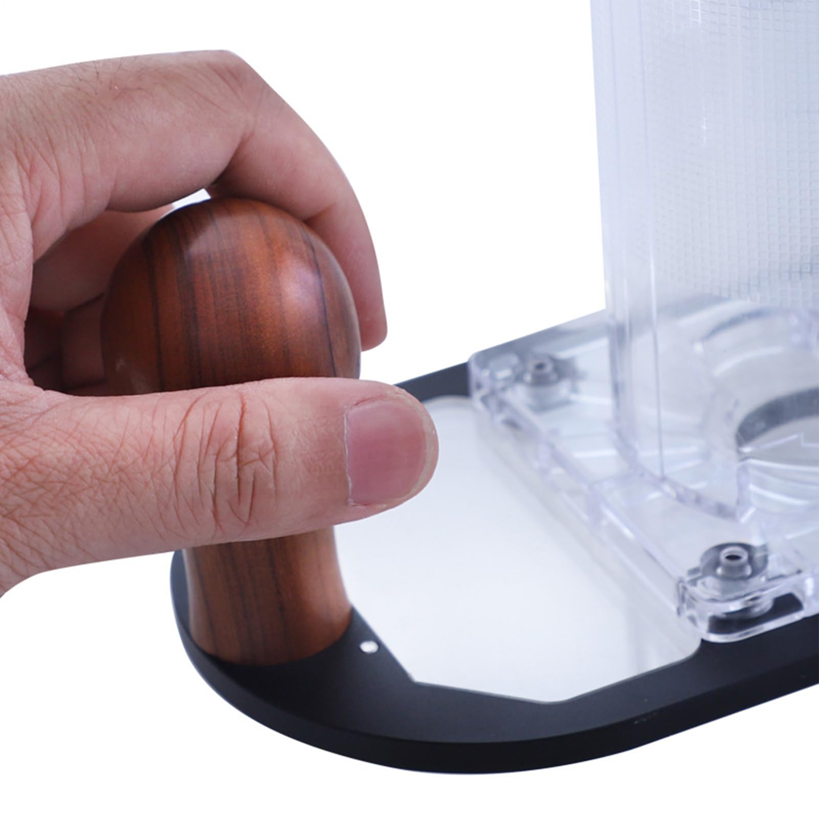 Base para fresa – Base transparente con protección, herramientas y mejora del hogar para usuarios domésticos y aficionados al bricolaje