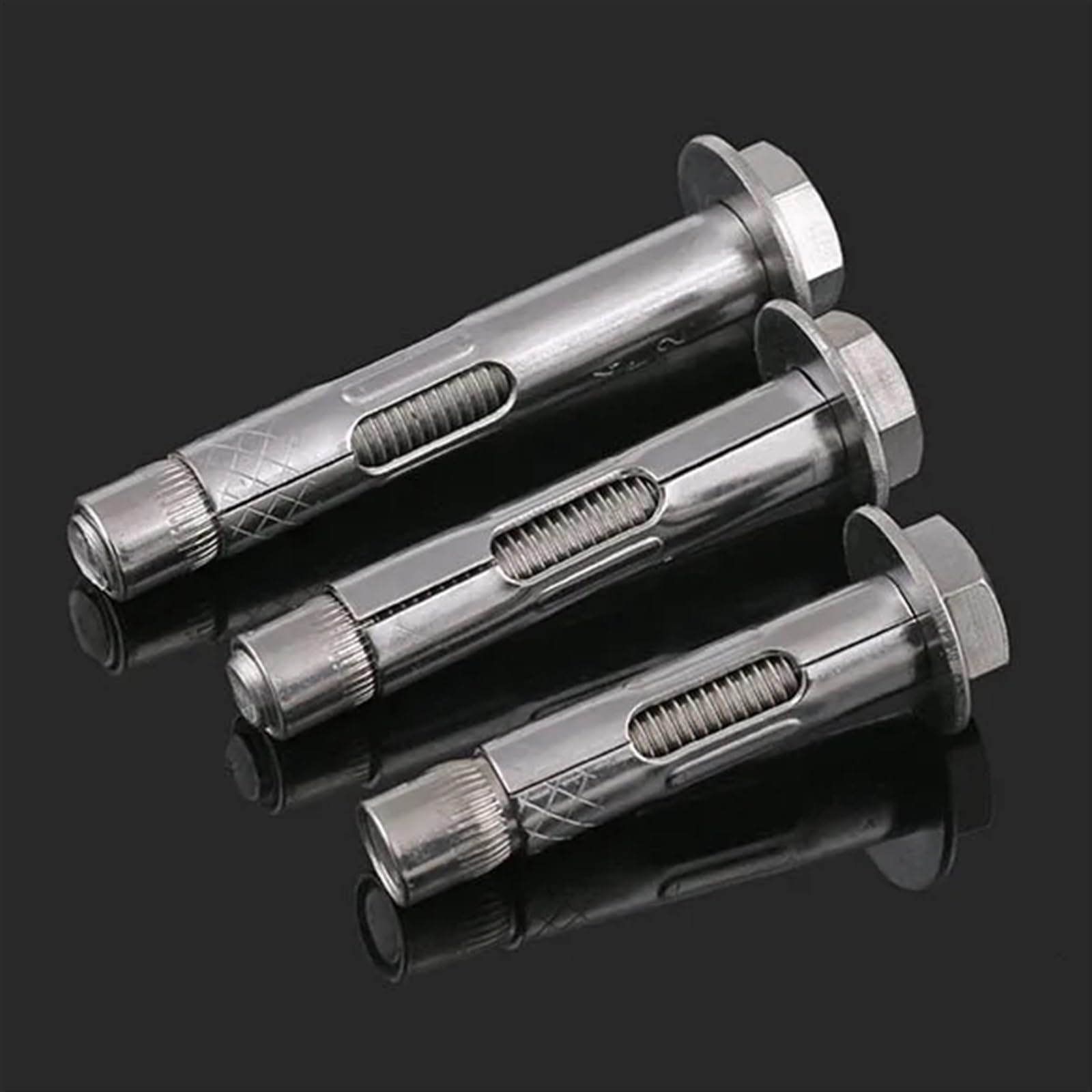 Viti Di Ancoraggio Per Cemento M6x60 - 2 Pezzi In Acciaio Inox Per Fissare Macchinari Pesanti Alla Parete - Foto 4