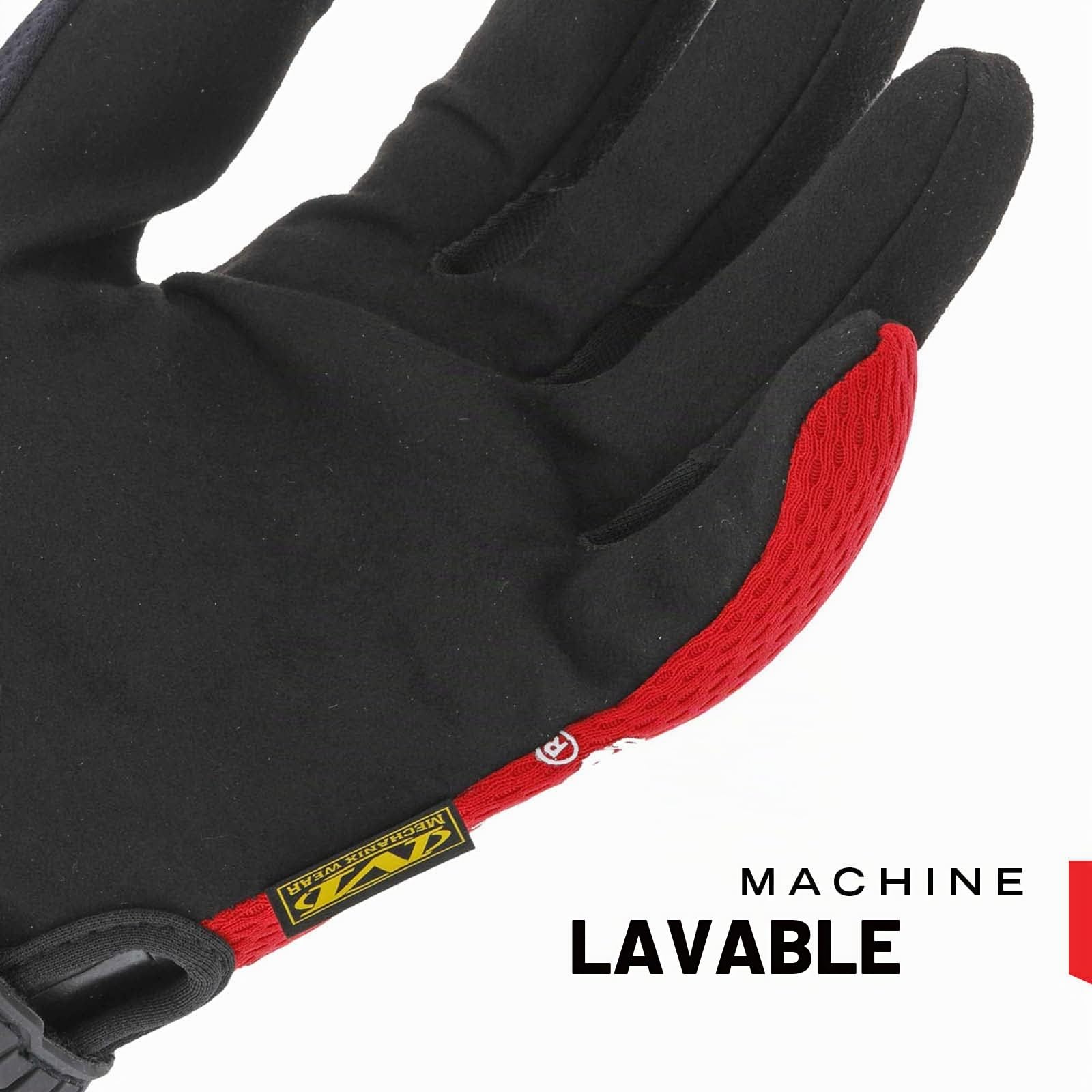 Mechanix Wear - Original Work Gants (X-Large, Rouge)