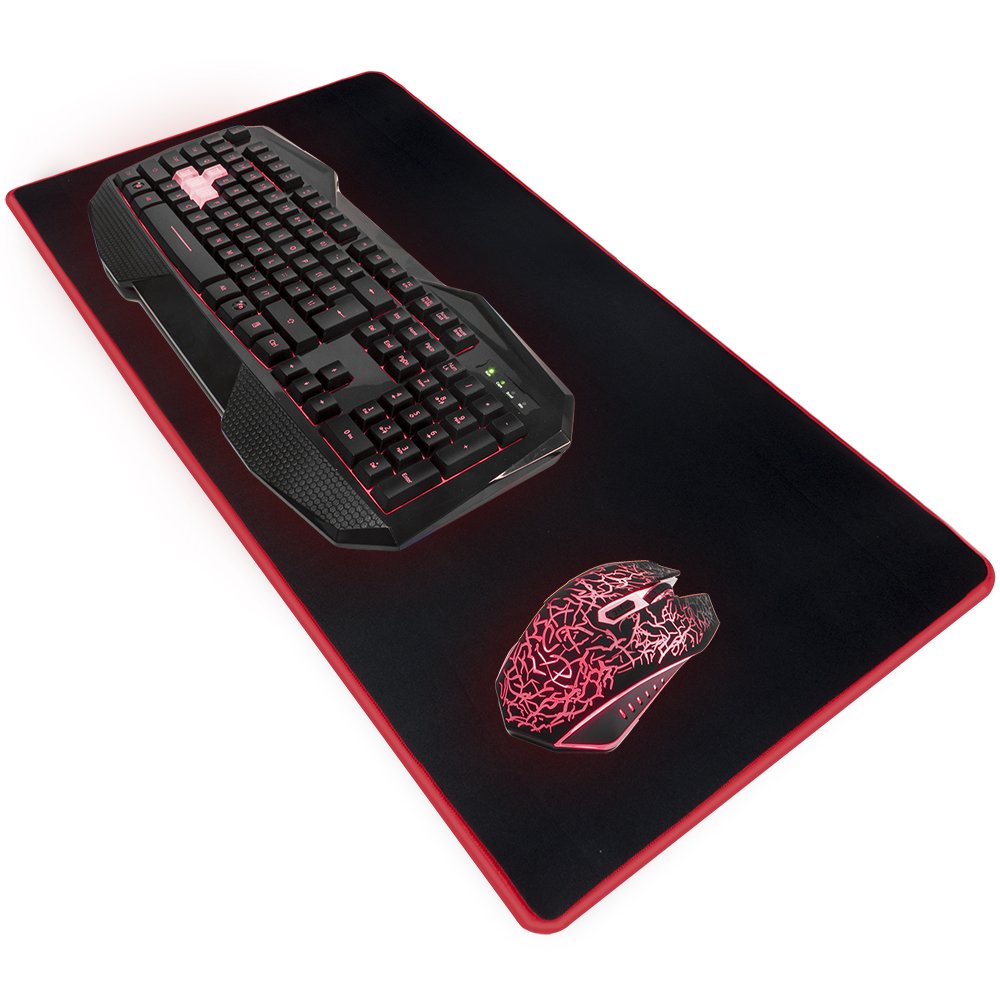 Stratagem Control Zone XL Microfiber Gaming Deskpad – Sizes up to 47" x 21.5" (XL Original)