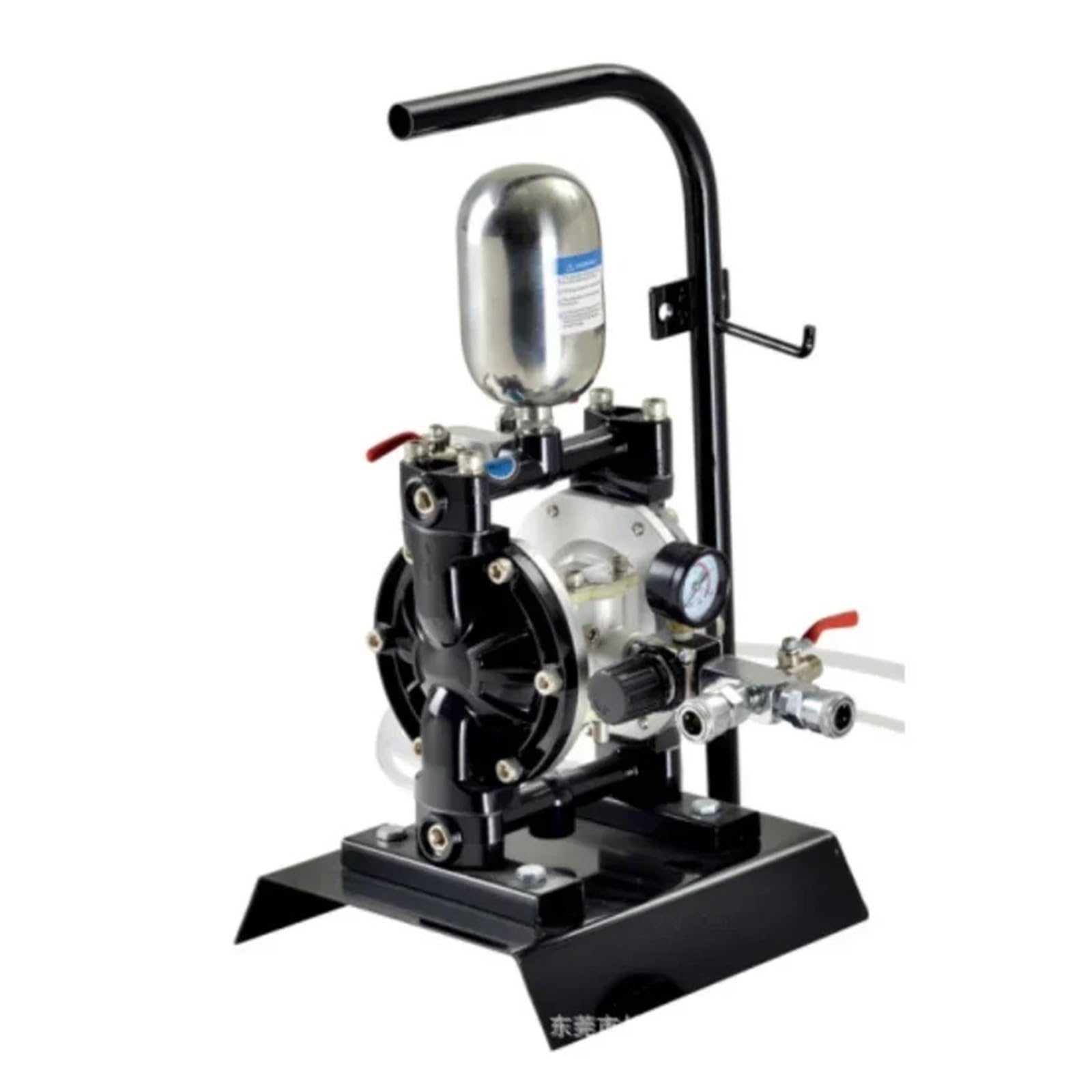 A-10-1C Pneumatic Double Diaphragm Aluminum Alloy Pump Paint Paint Pump Self-Priming Pressure Stirring Pump