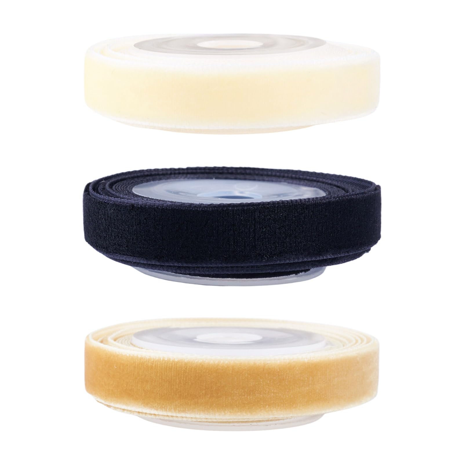 Craftdady 3 Rolls Velvet Ribbon 10mm Black Velvet Ribbons Single Face Fabric Decorative Ribbons for Gift Wrapping Bow Sewing Wedding Bouquets Christmas Decor โ image 1