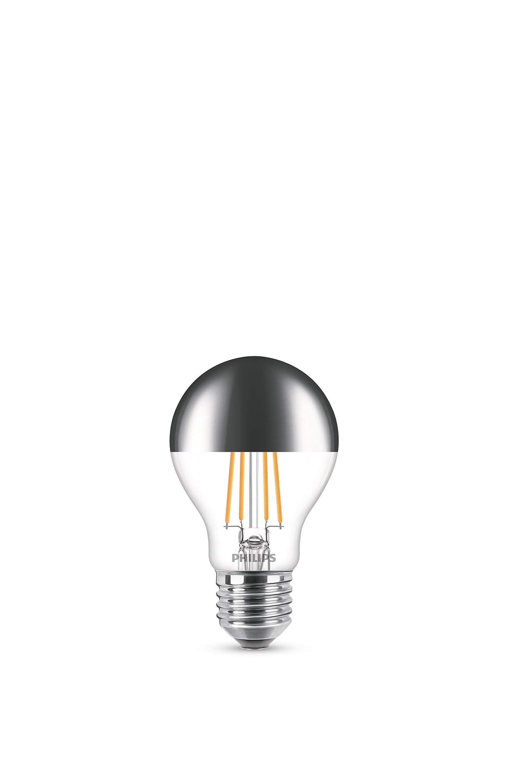 Philips E27 Half Mirror Led Bulb 7.2W Warm White