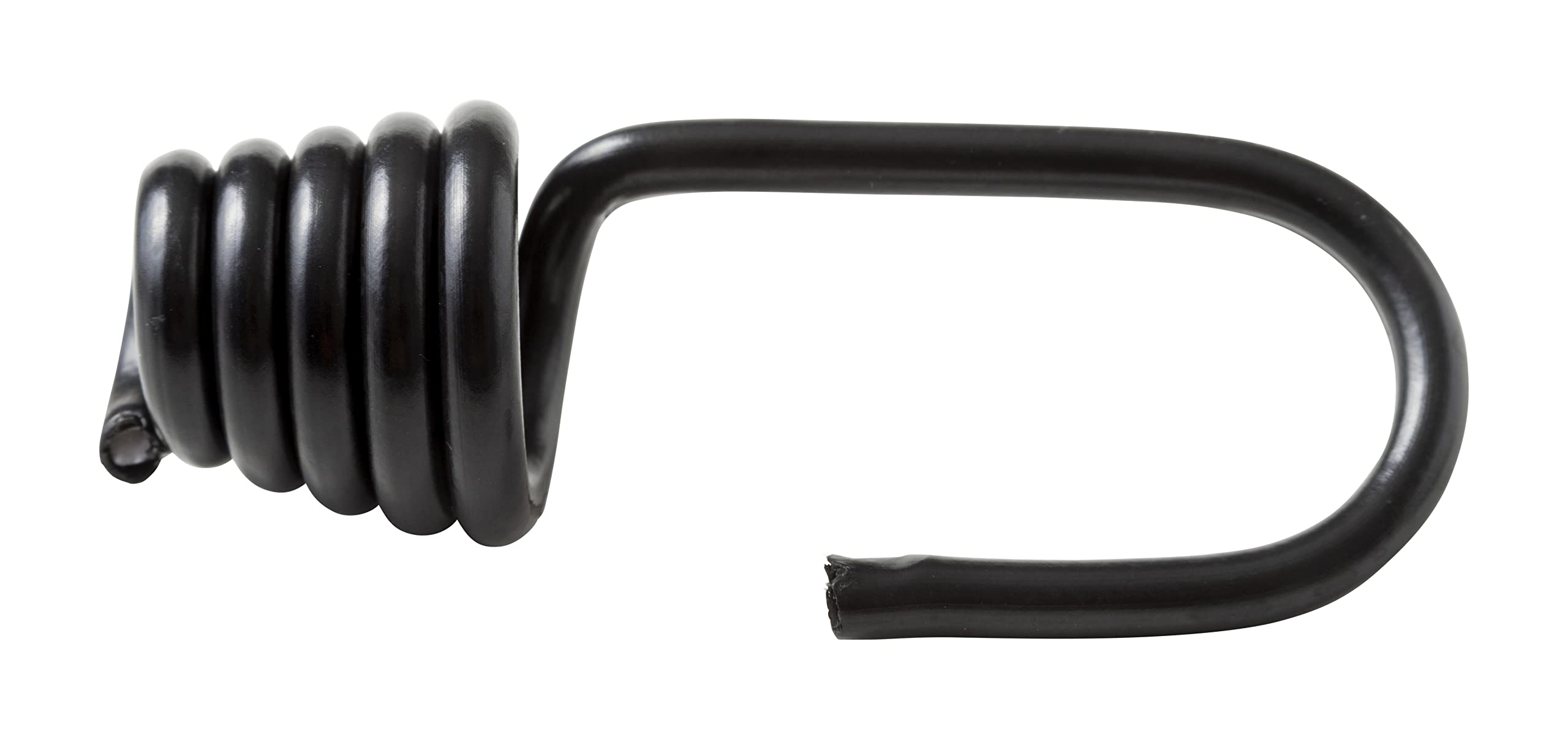 IPEA Wielofunkcyjny metalowy hak ze stali nierdzewnej 8 mm do elastycznych lin – 10 sztuk – Made in Italy – Made in Italy – uniwersalny metalowy hak spiralny do samochodu, motocykla, kempingu, łodzi,