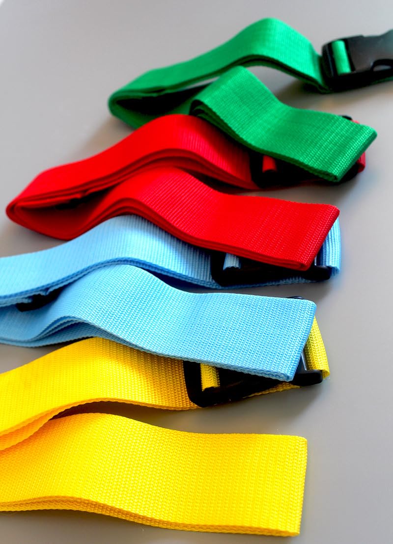 Dayish Luggage Strap for Suitcases, Straps Belts for Trolleys and All Kind of Luggages (4, Red) 4