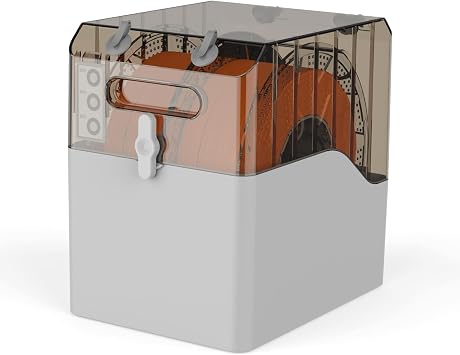 Chitu Systems Filament Storage Box, Replacement for FilaPartner E1 Filament Dryer Box, Not Dryer - 2 Spools 3D Printing Storage Box for 1.75mm PLA, ABS, TPU, PETG