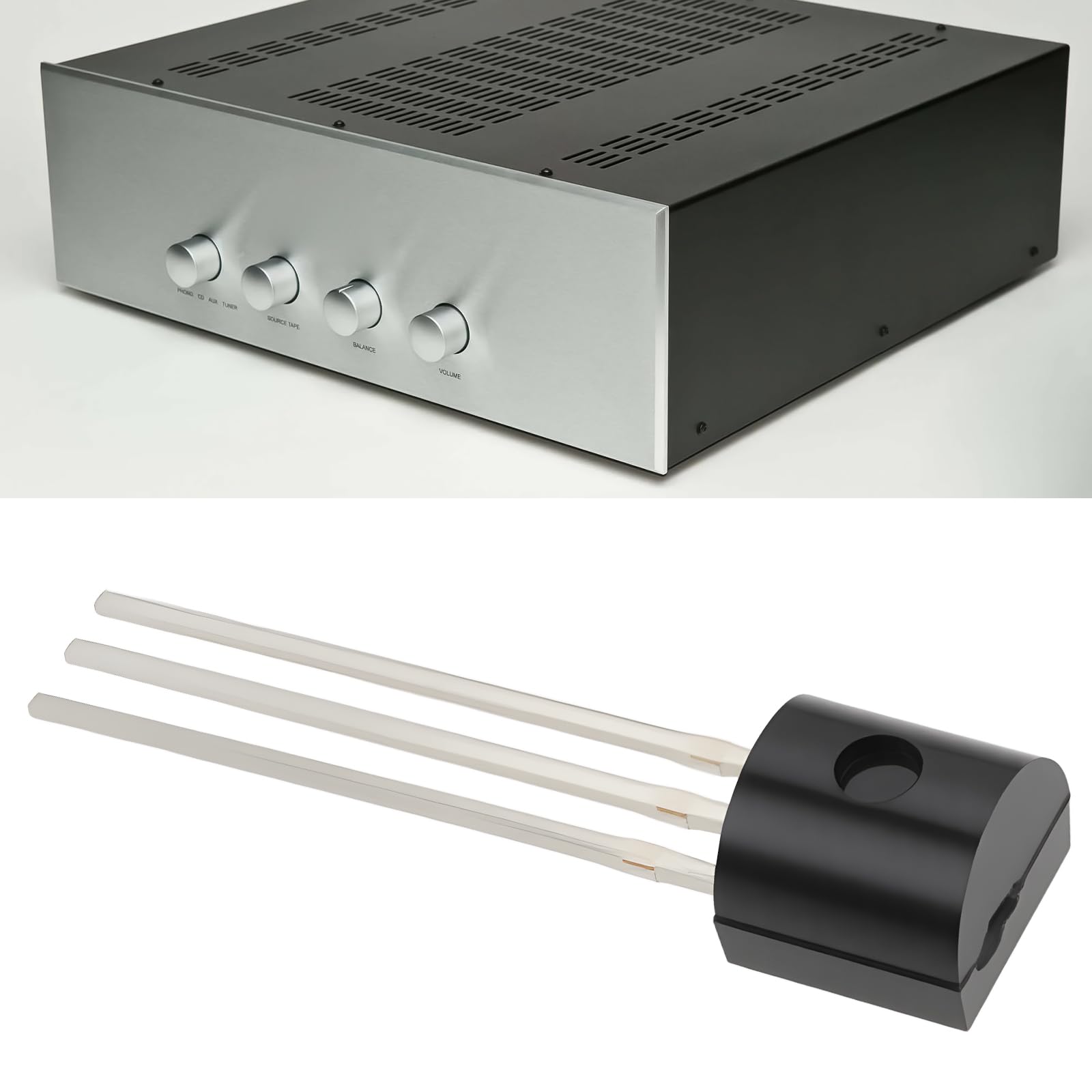 Create idea 20pcs N-Canal Audio Transistor 2SK117 -GR 50V Max 6.5MA Adatto per Amplificatori Cuffie Effetti