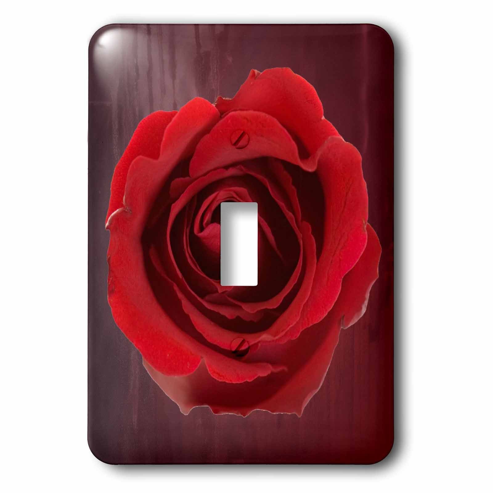 Interrupteur à bascule rouge 3dRose lsp_172475_1 commande fluide