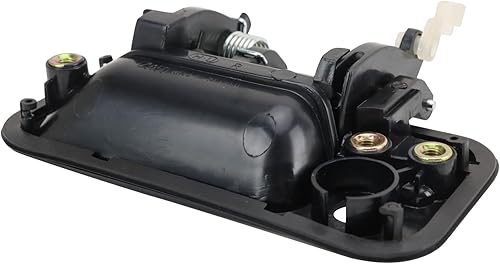 Miniatura 790 de TRQ Manija de puerta exterior delantera izquierda plateada para el lado del conductor compatible con Nissan 370Z 2009-2017