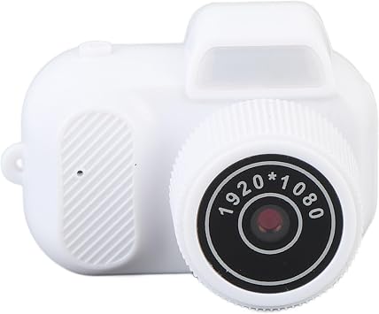 Digital Camera, 3760 X 2128 Resolution 1080P Video Camera with 0.96in Color Screen for Daily Life Travel Recording White