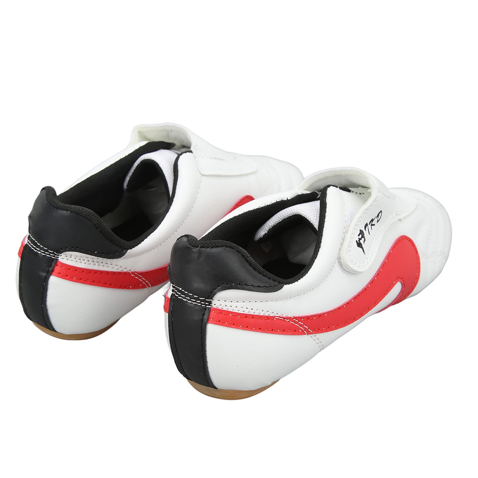 JTLB Zapatillas ligeras de taekwondo, unisex para adultos, suela Oxford de piel sintética transpirable, diseño simple, excelente durabilidad (43)