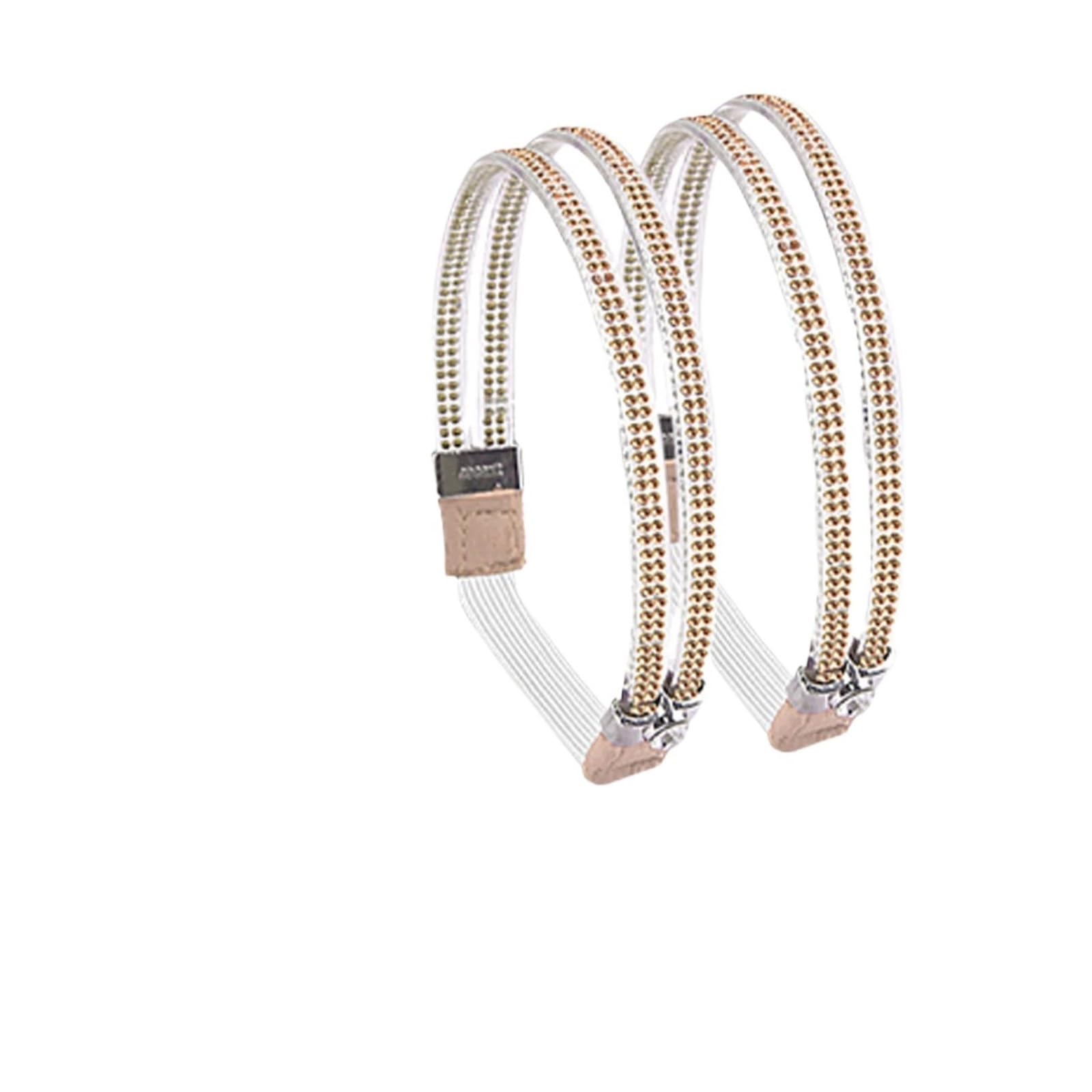 Perceuses multicolores et strass sur sangles amovibles pour talons hauts - 8