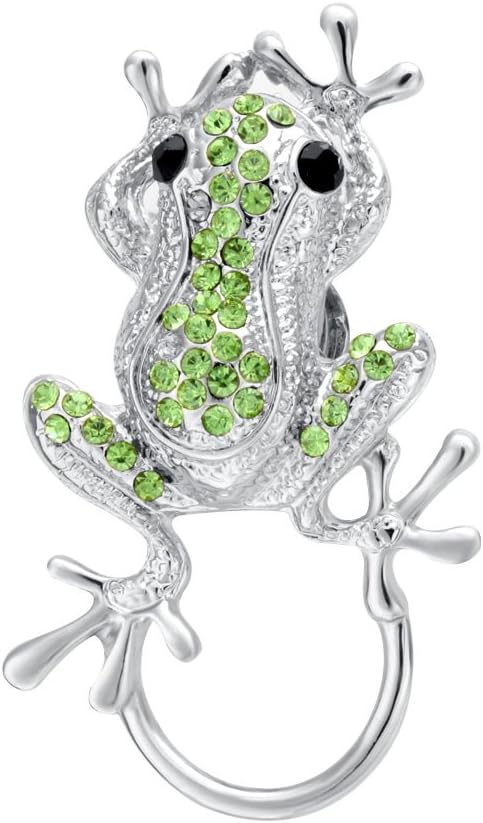 3 Colors Frog Magnetic Clip Holder Magnetic Eyeglass Holder Brooch Jewelry