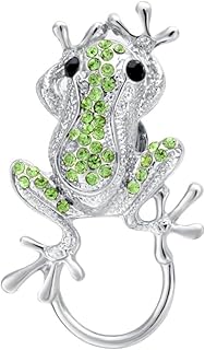 3 Colors Frog Magnetic Clip Holder Magnetic Eyeglass Holder Brooch Jewelry