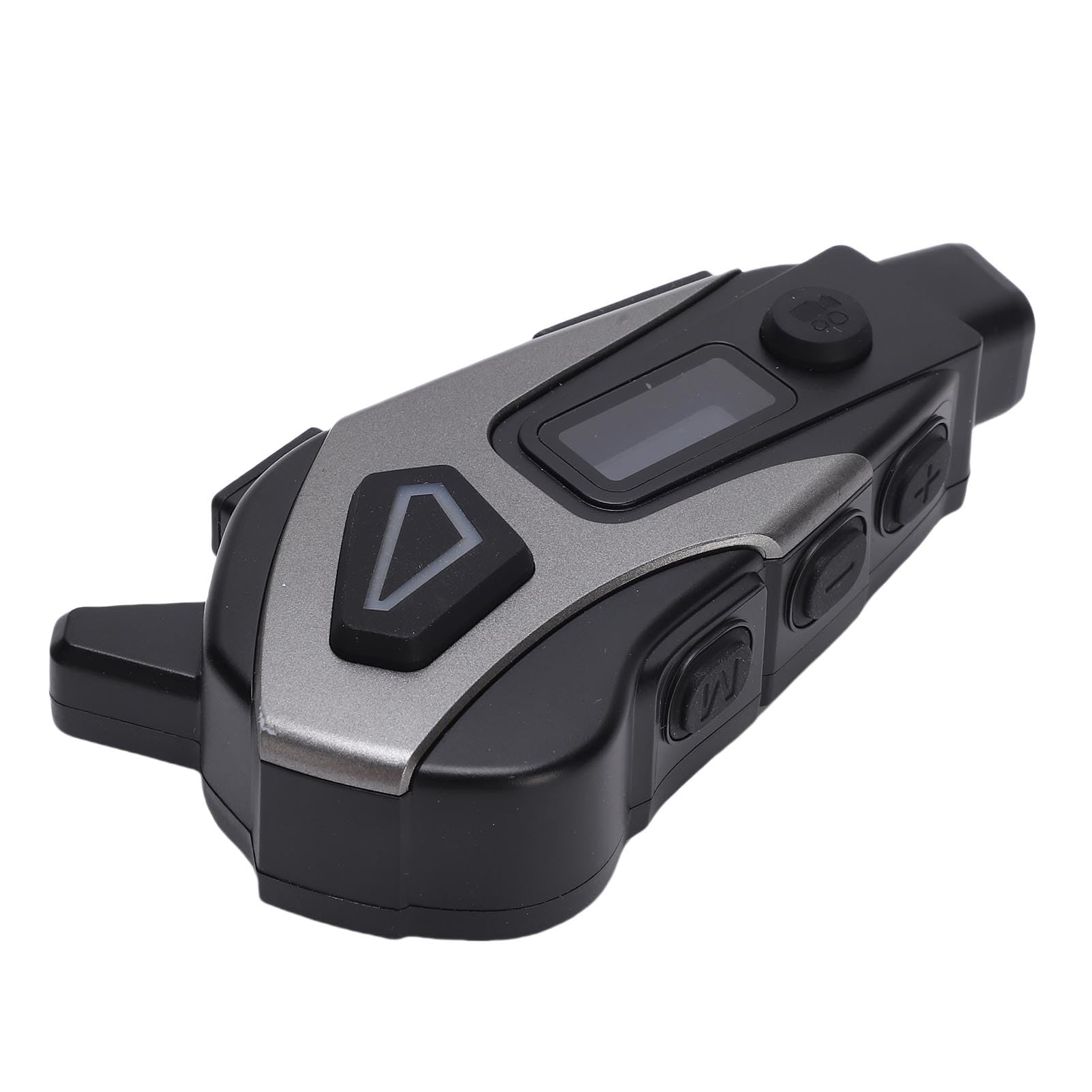 Fotocamera per Casco Moto Impermeabile con Auricolare Bluetooth Videoregistratore HD 1080P Auricolare Wireless per Appassionati di attività All'aperto PC e ABS