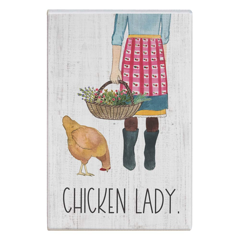 Simply Said, INCSmall Talk Sign - Chicken Lady