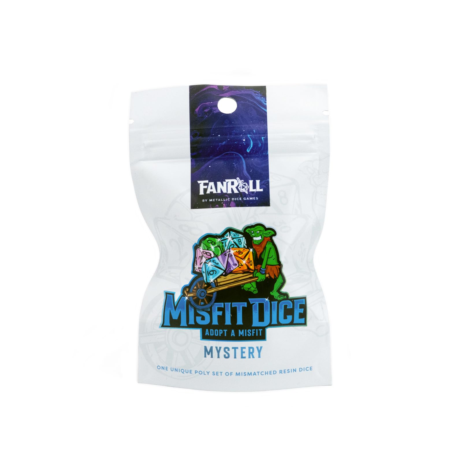 Fanroll - Mystery Misfit Resin Polyhedral Dice Set
