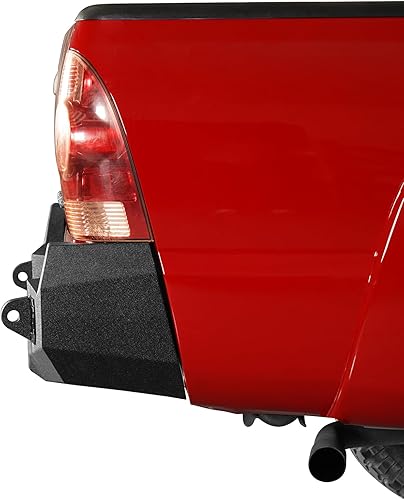 Miniatura 4 de u-Box Parachoques trasero Tacoma 05-15 para Toyota Tacoma 2005-2015 2nd Gen Pickup Trucks Steel Off Road Step Bumper Guard w/LED Lights