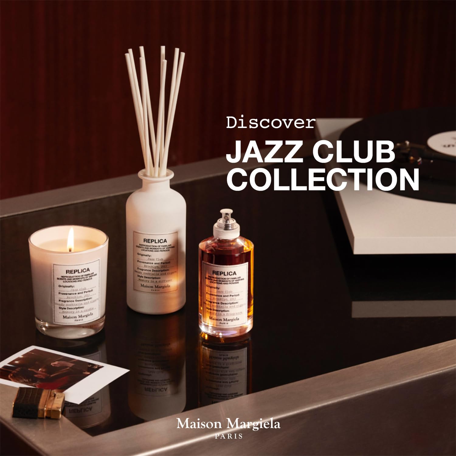 Maison Margiela REPLICA キャンドル ジャスクラブ165g MAISON MARGIELA REPLICA Jazz Club Candle 165g : Amazon.sg: Home