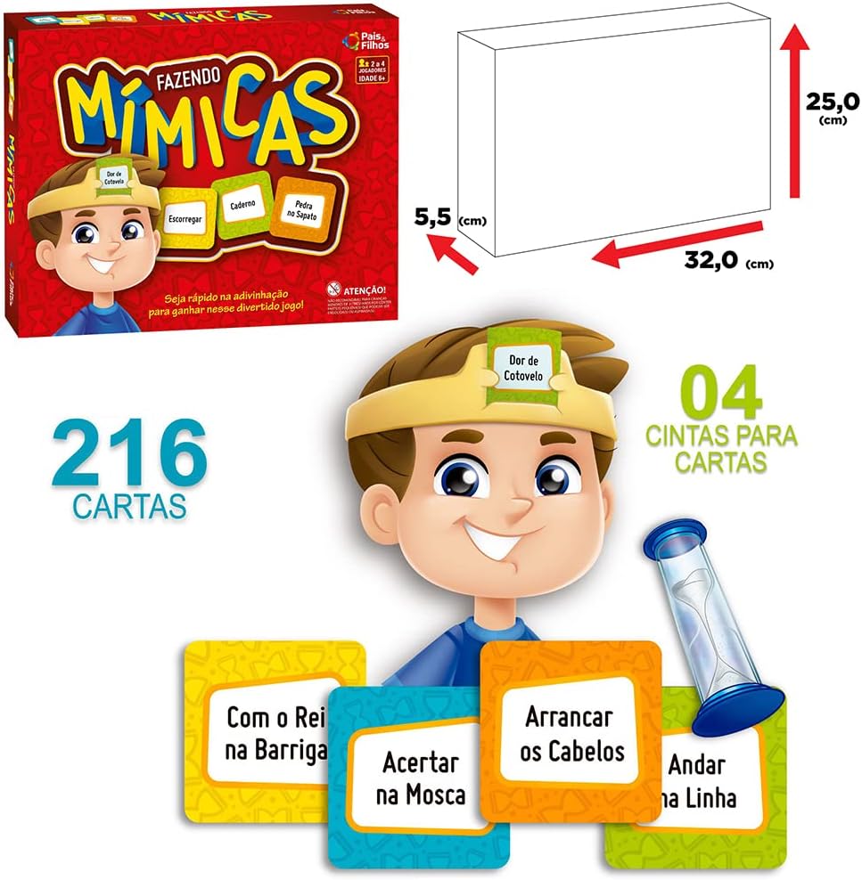 Jogo Fazendo Mímicas