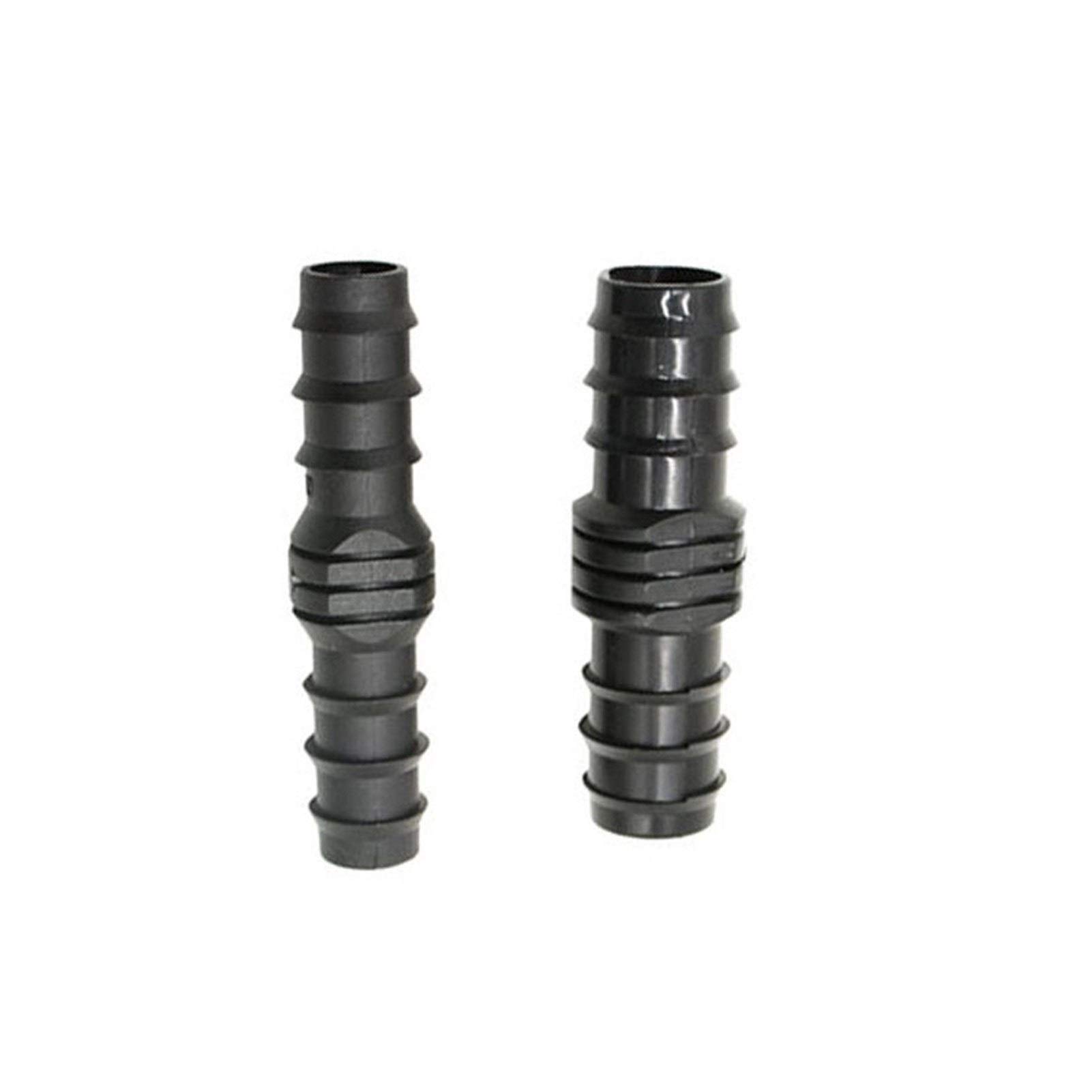Connettore per Tubo Flessibile Connettore for Tubo da Giardino da 20 mm e 25 mm, DN15, DN20, irrigazione a 2 Vie, 50 Pezzi