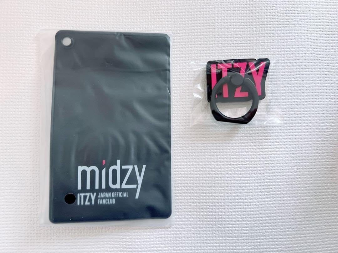 ITZYファンクラブ入会特典/スマホリング/カードケース/ツアー銀テープ特典付き Amazon.co.jp: ITZY FC入会特典 ファンクラブ スマホリング